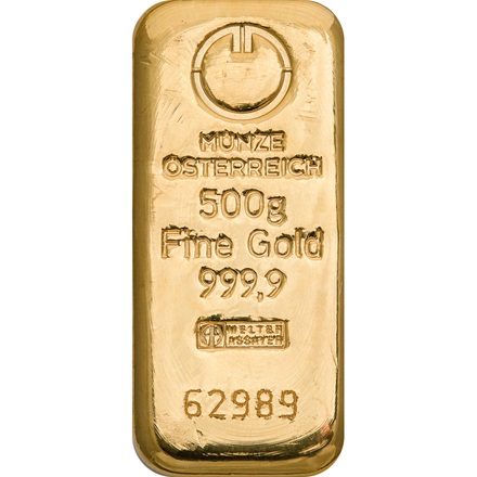 Gold bar 500 g - Austrian Mint