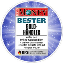 FOCUS MONEY gold dealer test 2019: philoro multiple test winner