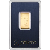 Gold bar 10 g - philoro