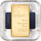 Gold bar 10 oz - philoro