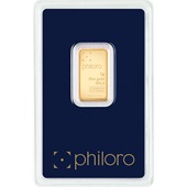 Gold bar 5 g - philoro