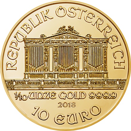 Gold Philharmonic 1/10 - EUR