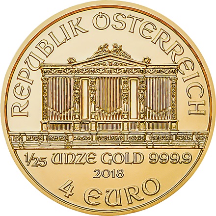 Gold Philharmonic 1/25 - EUR