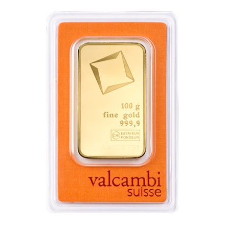Gold bar 100 g - various manufacturers