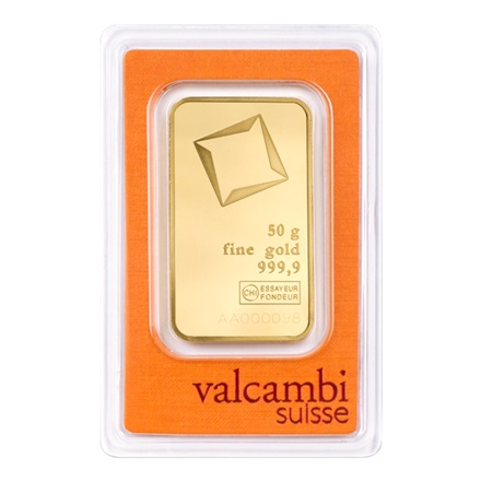 Gold bar 50 g - various manufacturers