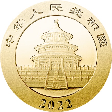 Gold China Panda 15 g - 2022
