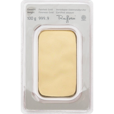 Gold bar 100 g - Austrian Mint