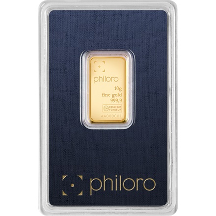 Gold bar 10 g - philoro