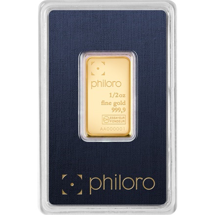 Gold bar 1/2 oz - philoro