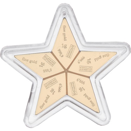 Gold CombiBar 5 x 1 g - Valcambi Star