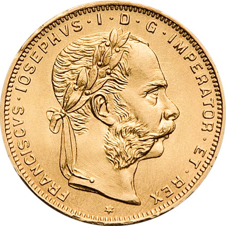 Gold 8 Gulden