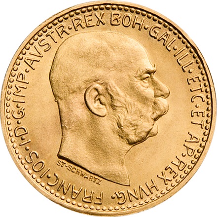 Gold 10 Kronen